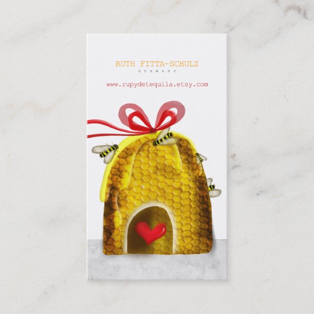 Honey Business Card (Front)