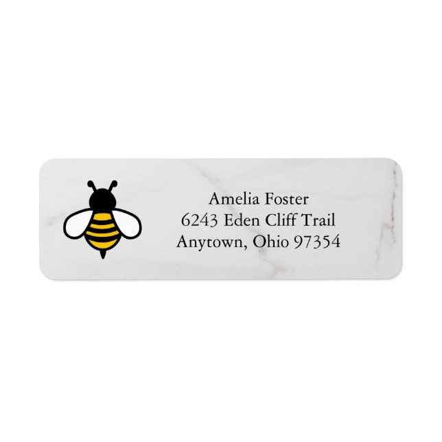 Honey Business Return Address Label (Front)