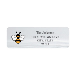 Honey Business Return Address Label