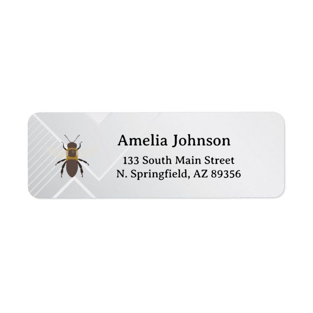 Honey Business  Return Address Label (Front)