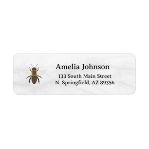 Honey Business  Return Address Label
