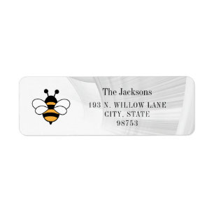 Honey Business Return Address Label