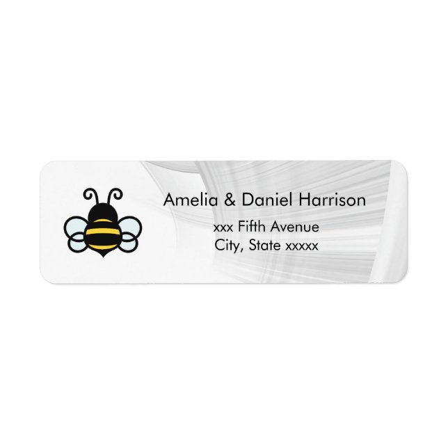 Honey Business Return Address Label (Front)
