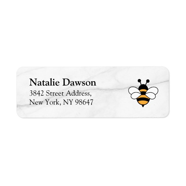 Honey Business Return Address Label (Front)