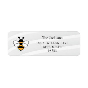 Honey Business Return Address Label