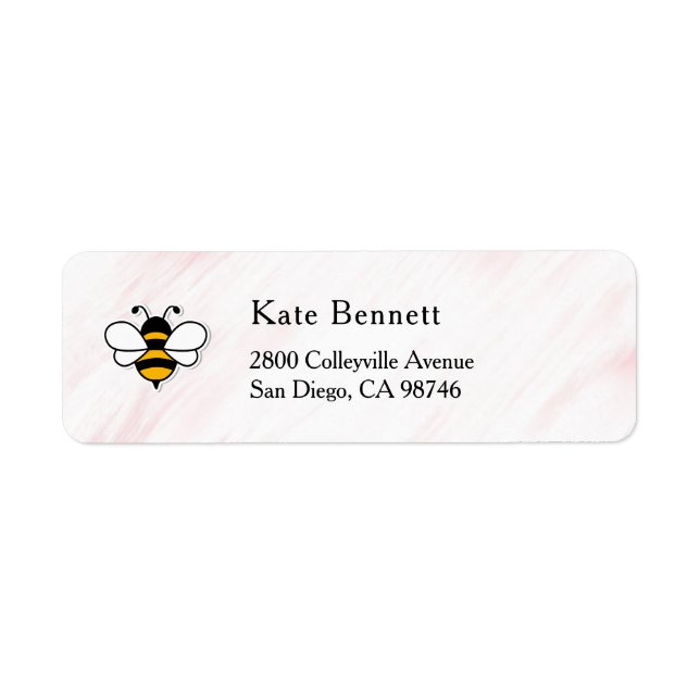 Honey Business  Return Address Label (Front)