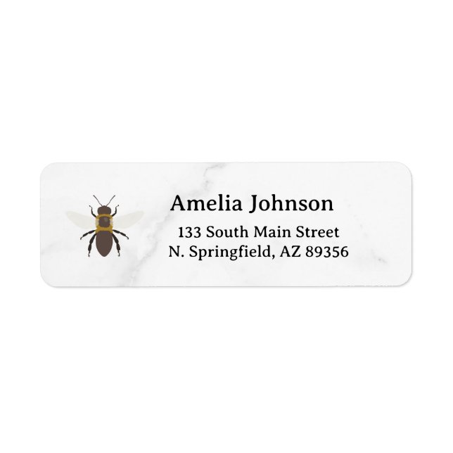 Honey Business  Return Address Label (Front)