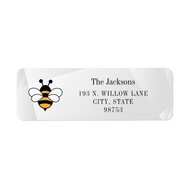 Honey Business Return Address Label (Front)