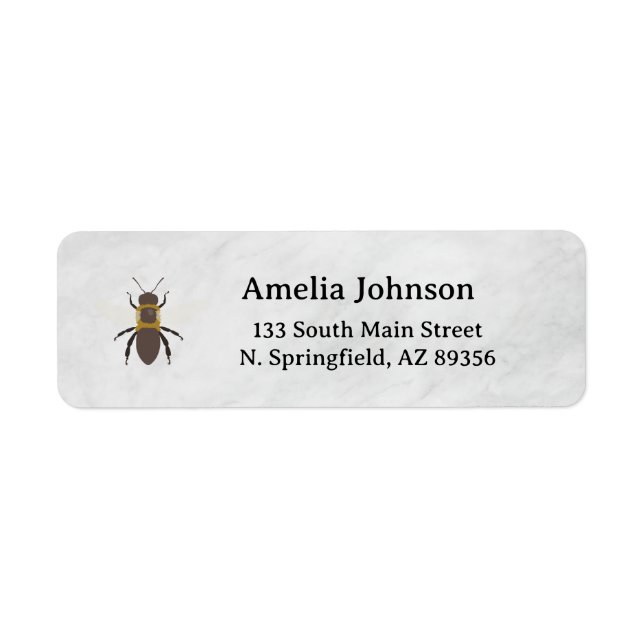 Honey Business  Return Address Label (Front)