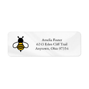 Honey Business Return Address Label