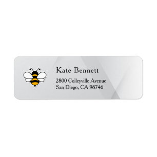 Honey Business  Return Address Label