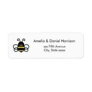 Honey Business Return Address Label