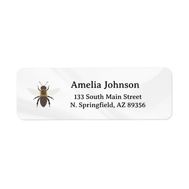 Honey Business  Return Address Label (Front)