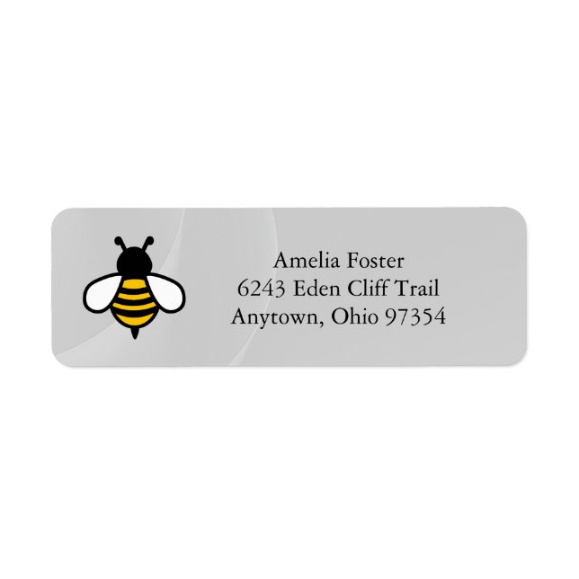 Honey Business Return Address Label (Front)