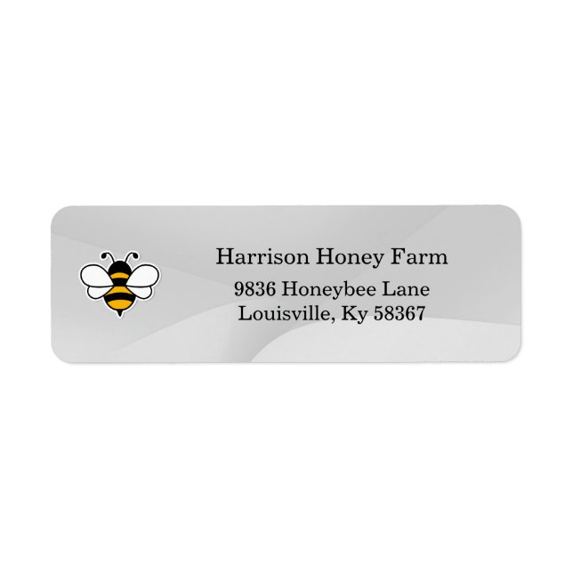 Honey Business Return Address Label (Front)