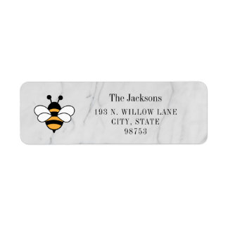 Honey Business Return Address Label