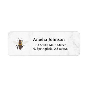 Honey Business  Return Address Label