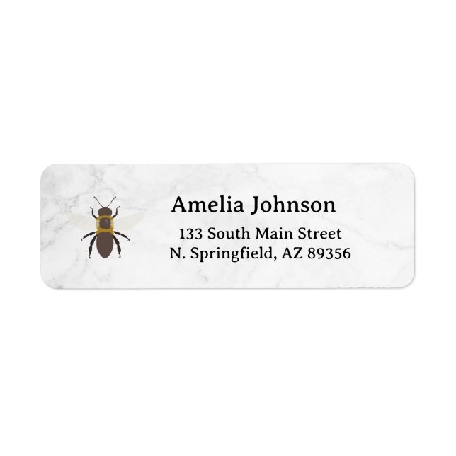 Honey Business  Return Address Label (Front)