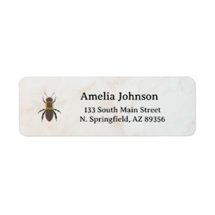 Honey Business  Return Address Label