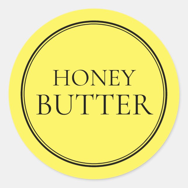 Honey Butter Label For Gift Hampers (Front)