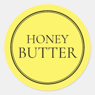 Honey Butter Label For Gift Hampers