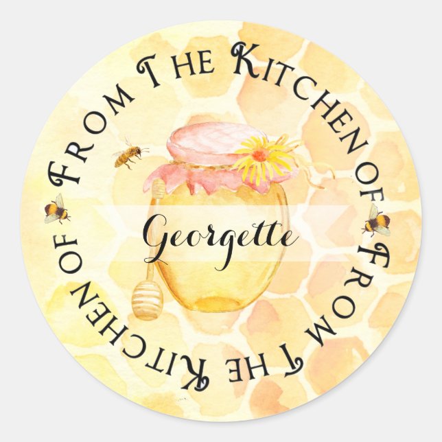 Honey Canning Label (Front)