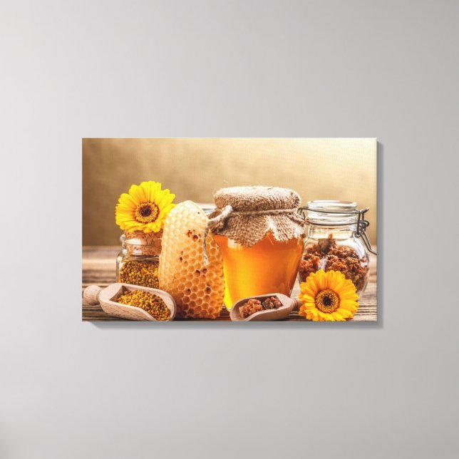 Honey Canvas Print (Front)