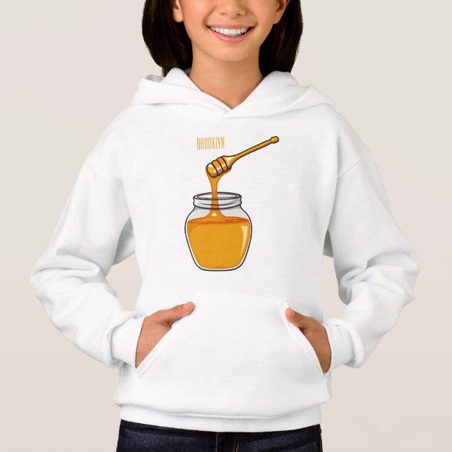 Honey cartoon illustration  (Front)