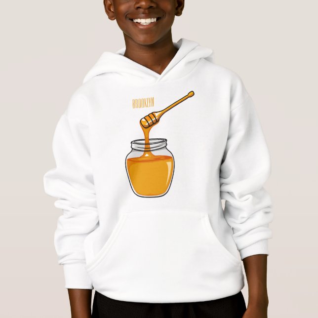 Honey cartoon illustration  (Front)