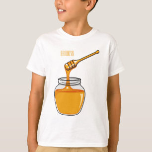 Honey cartoon illustration  T-Shirt