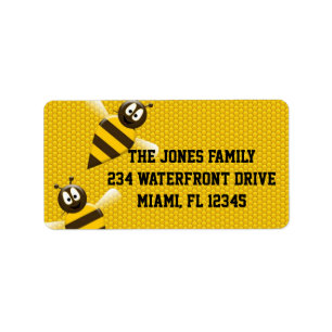 Honey Comb Bee Bees Spring Peace Love Destiny Label