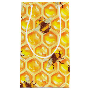 Honey Comb Gift Box Small Gift Bag