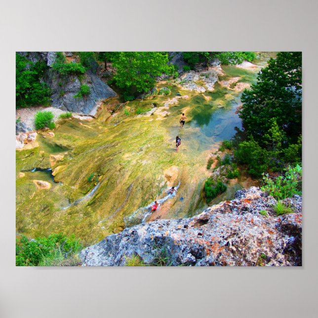 Honey Creek Above Turner Falls III - Colour Poster (Front)