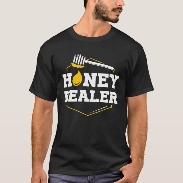 Honey Dealer Beekeeper Bee T-Shirt (Front)