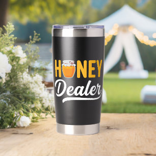 Honey Dealer Beekeeper Honeycomb Beekeeping Queen  Insulated Tumbler