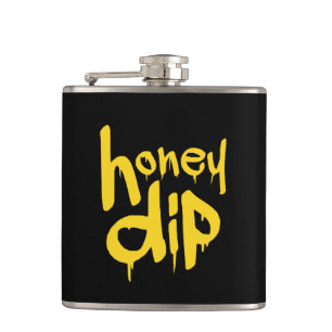 honey dip hip flask