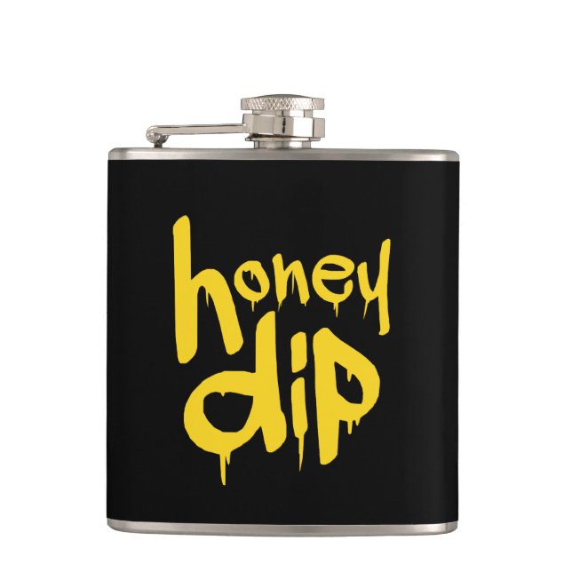 honey dip hip flask (Front)