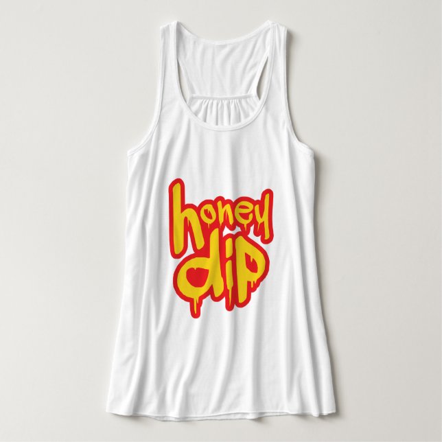 honey dip singlet (Design Front)