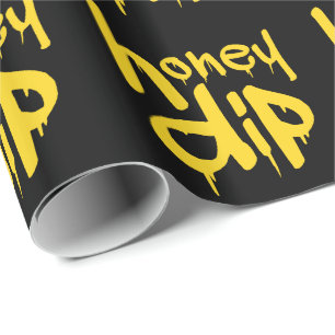 honey dip wrapping paper