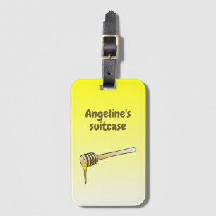 Honey Dipper Luggage Tag