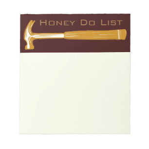 Honey Do List Notepad