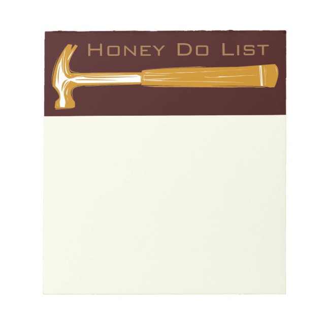 Honey Do List Notepad (Front)