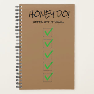 "HONEY DO" Planning Book Planner