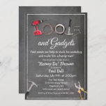 Honey Do Tools & Gadgets Shower Male Invitation<br><div class="desc">A bridal shower doesn't just have to be about the bride! This tool groom shower invitation will help you shower the groom and provide them with gifts to celebrate what they love most,  whether it's fixing things or making the outside of their house look like a home.</div>