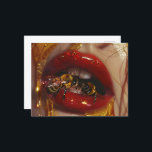 Honey Drip Beauty – Sensual Golden Portraits of Wo Postcard<br><div class="desc">Explore a stunning collection of sensual feminine portraits where golden honey drips across glowing skin and glossy lips. Featuring close-up views of beautiful women, soft lighting, honeybees, and gold-toned textures, this collection blends glamor, nature, and mystery. Perfect for fans of sensual art, beauty photography, and honey-themed esthetics. Ideal for posters,...</div>