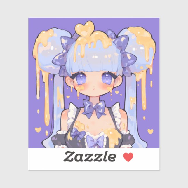 Honey Drip Kawaii Chibi Girl (Sheet)