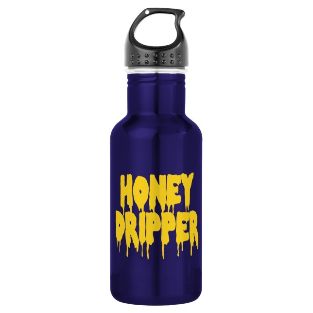 Honey Dripper 532 Ml Water Bottle (Front)