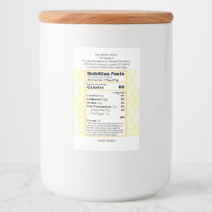 Honey Food Label Set