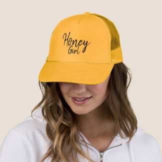 Honey Girl Women’s Yellow Trucker Hat
