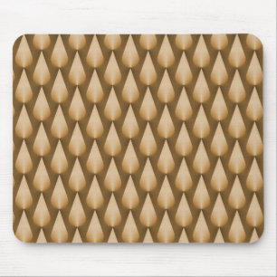 Honey Gold Dazzling Raindrops Mousepad